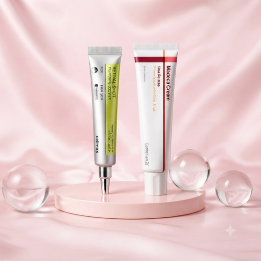 Bright & Firming Duo  |  Morning + Night Cream Set